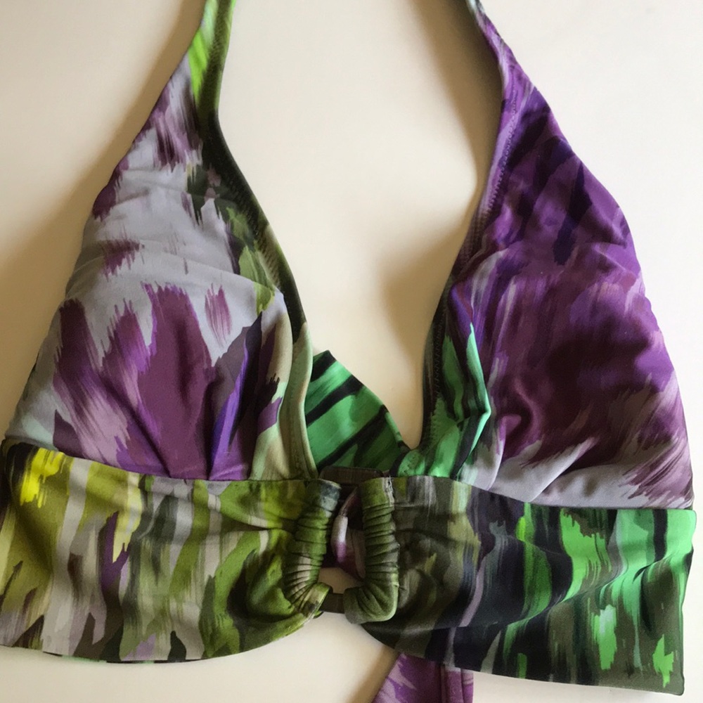 Halter Top, Tie Neck and Tie Back purple haze